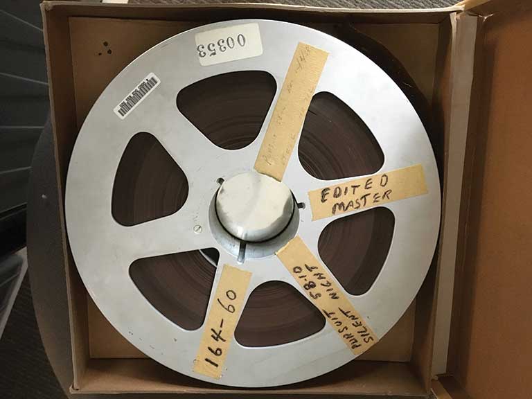 Two-inch tape reel